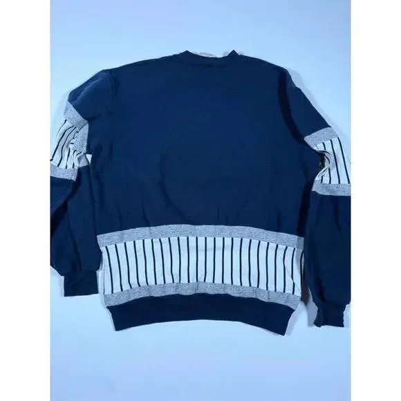 Nutmeg Mills Vintage UVA Sweatshirt Navy Blue Size Large - Picture 6 of 6